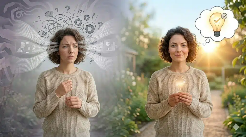 how to train your brain to stop overanalyzing everything