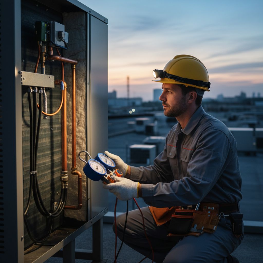 stress management for HVAC technicians