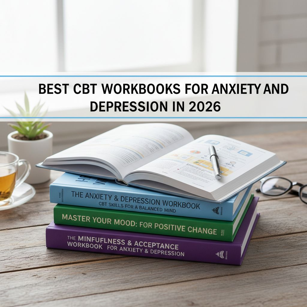 Best CBT Workbooks for Anxiety and Depression in 2026