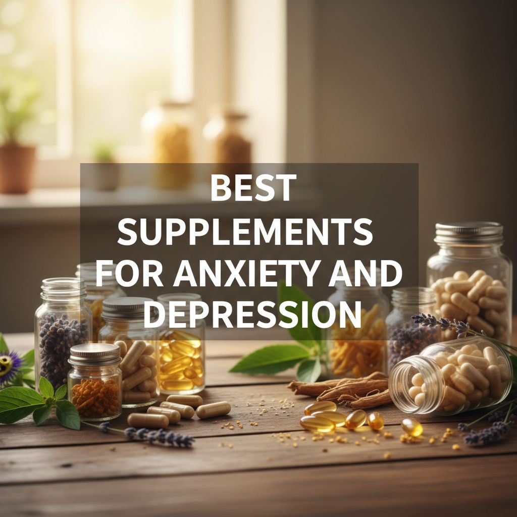 Best Supplements for Anxiety and Depression