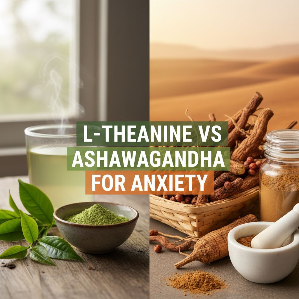 L-Theanine vs Ashwagandha for Anxiety